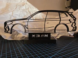 #1 BMW X3M Silhouette