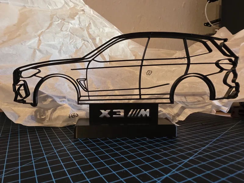 #1 BMW X3M Silhouette