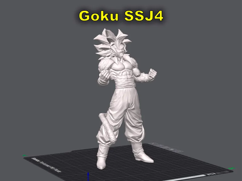Goku SSJ4 Statute