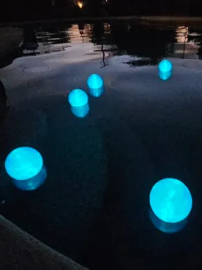 Modelo para impresión 3D: Orb Pool Lights — vista de referencia 2