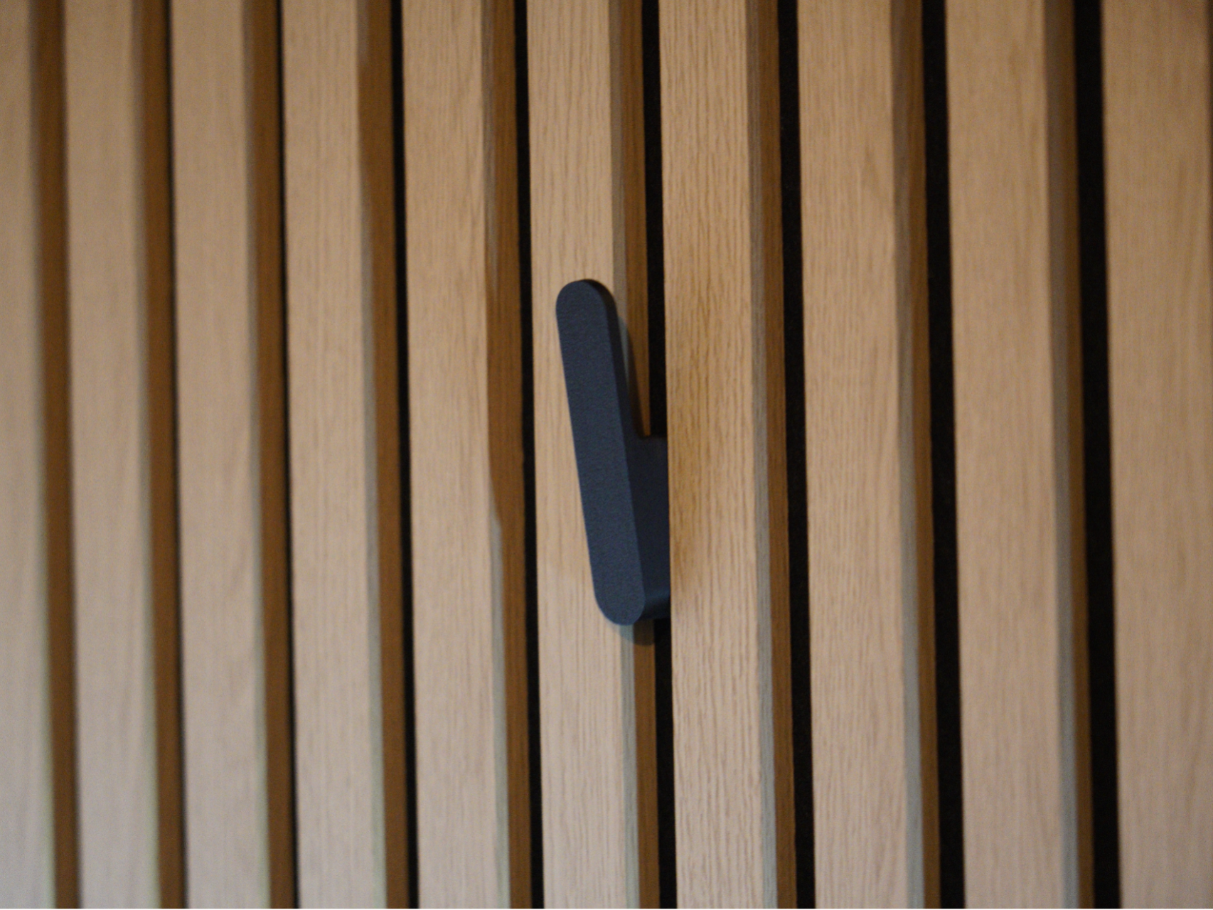 Screwless Acoustic Wood Slat Panel Simple Hook