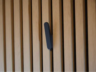 Screwless Acoustic Wood Slat Panel Simple Hook