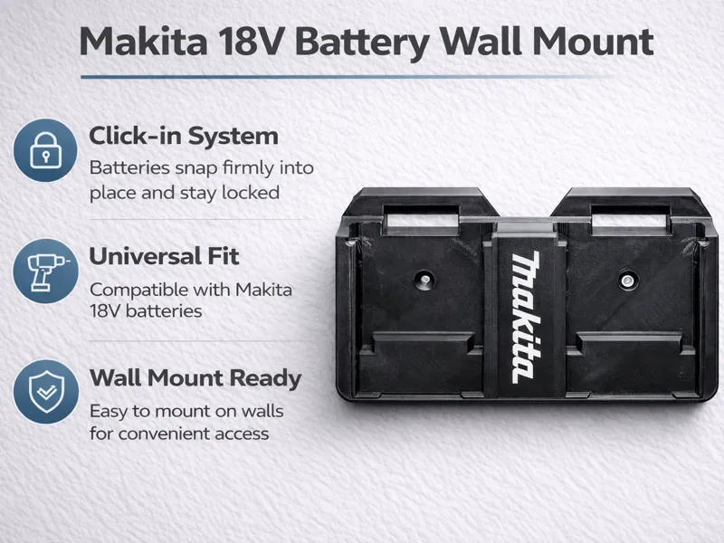 Makita 18V Battery Holder