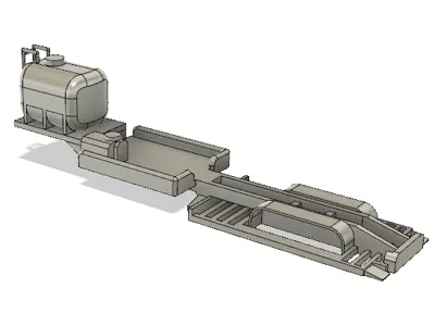 1/64 Scale Sprayer Trailer