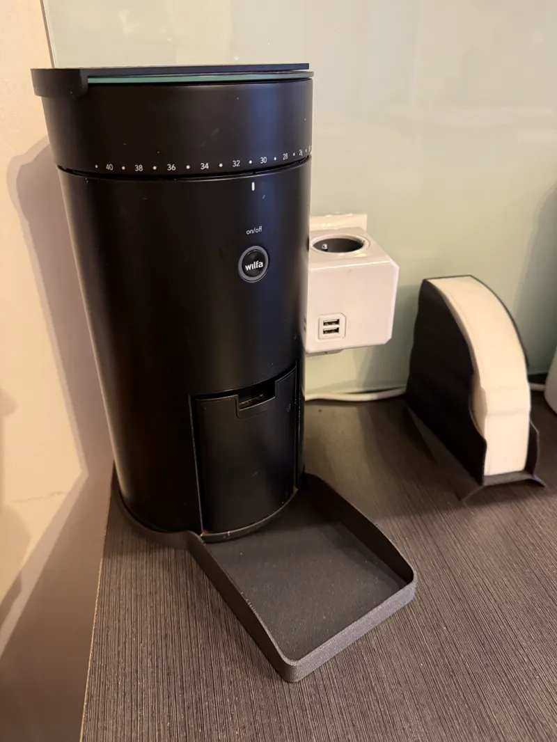 Wilfa Svart Uniform - under-grinder coffee coaster