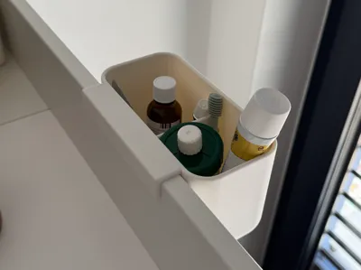 organizer baby changing table