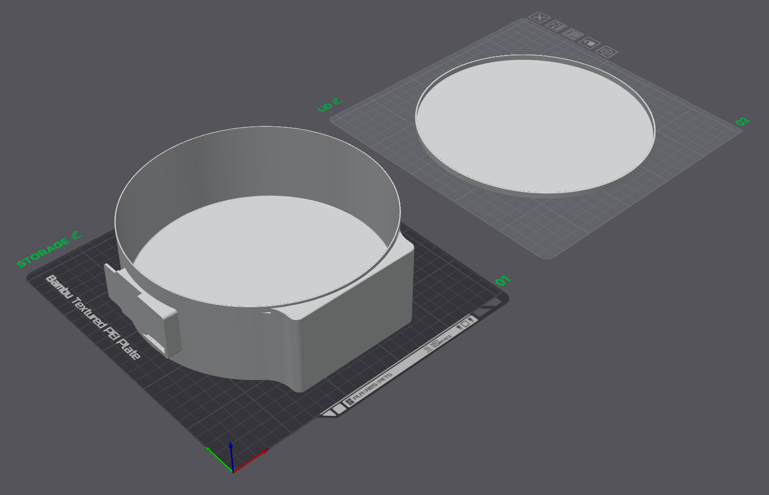 Miniatura 5 do modelo 3D Super Simple Spool Storage V2