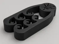 Large Tree Clip, 0.2mm, 2 walls, 15% infill