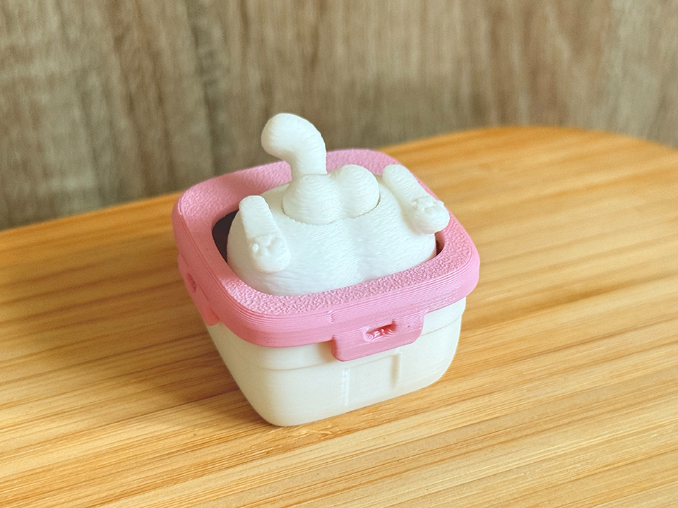 Clicky Neko – Snack-Stealing Tomcat Fidget Toy - 1