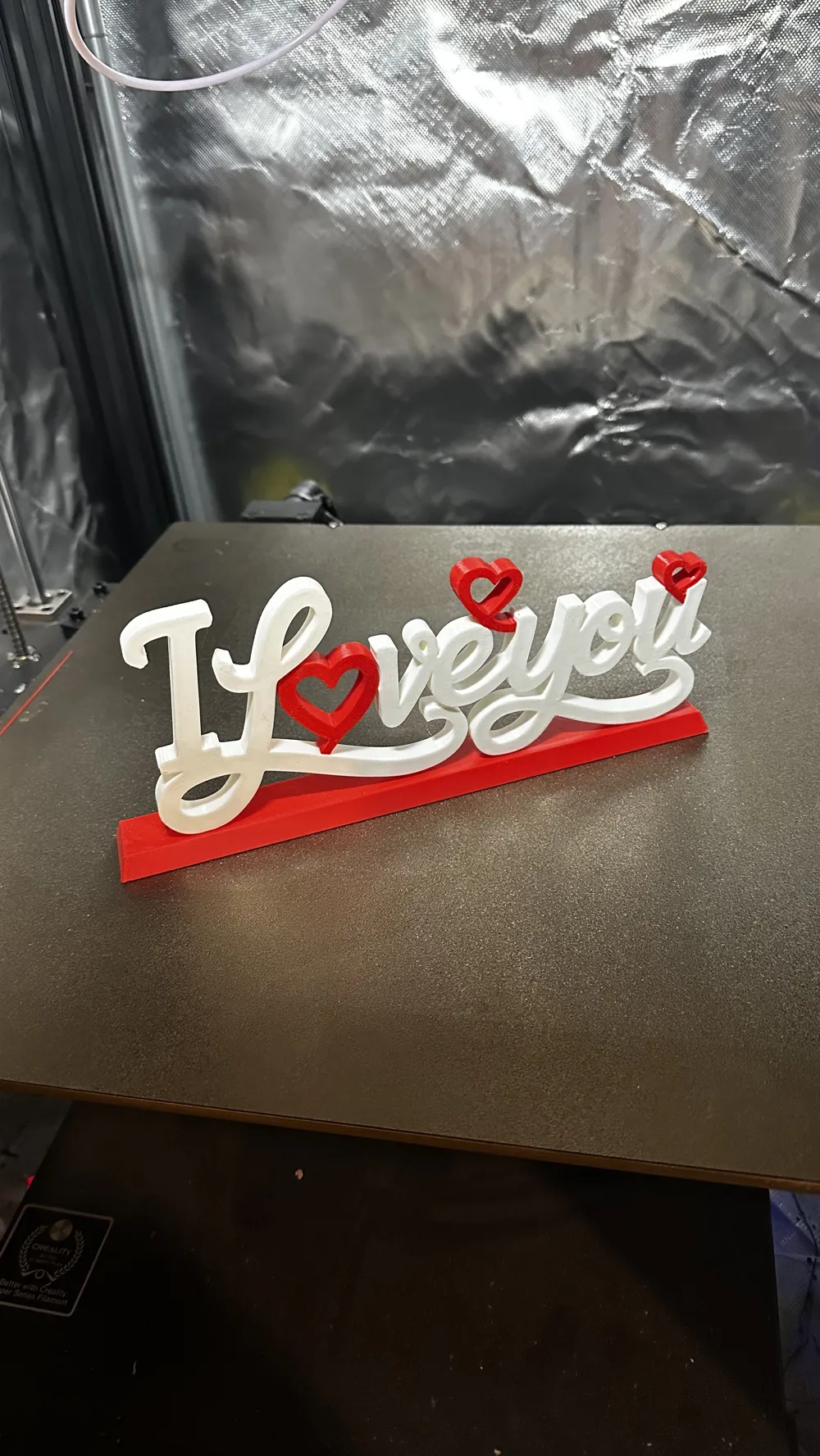I Love You / Valentines Day Decoration - Free 3D Print Model - MakerWorld