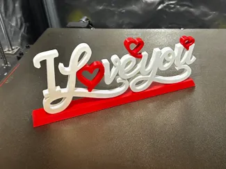 I Love You / Valentines Day Decoration