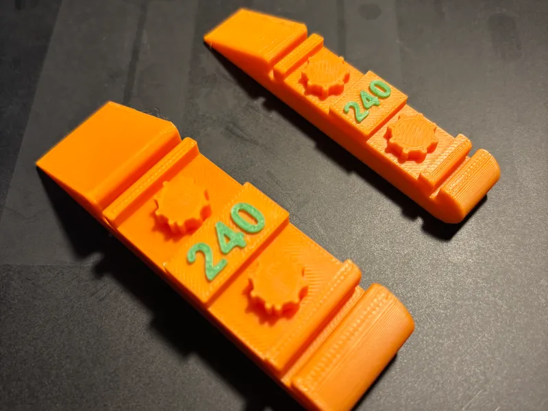 Schleifblock 15mm und 25mm mit Körnungszahl