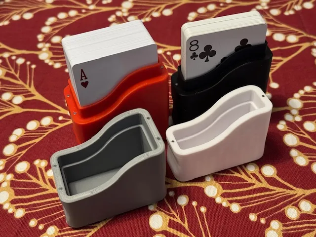 Box for playing cards (bridge size)