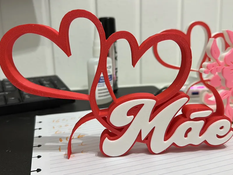 " corações mae