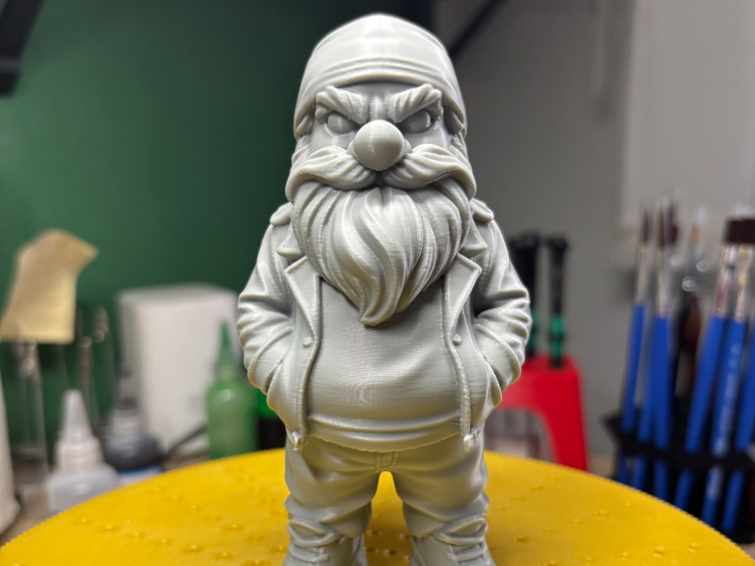 Rocker Gnom Deko Figur