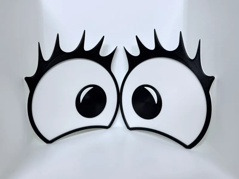 Cartoon Puppet Eyes | No AMS | Bambu A1 Compatible