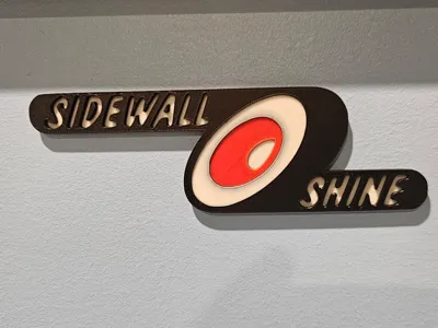 Sidewall Shine Sign
