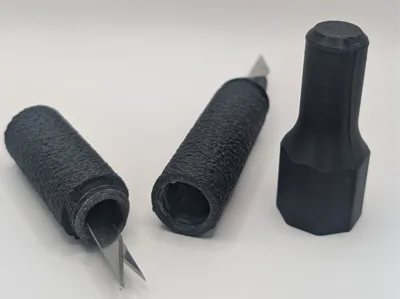Fuzzy Scalpel with storage space
