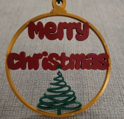 Merry Christmas Ornament