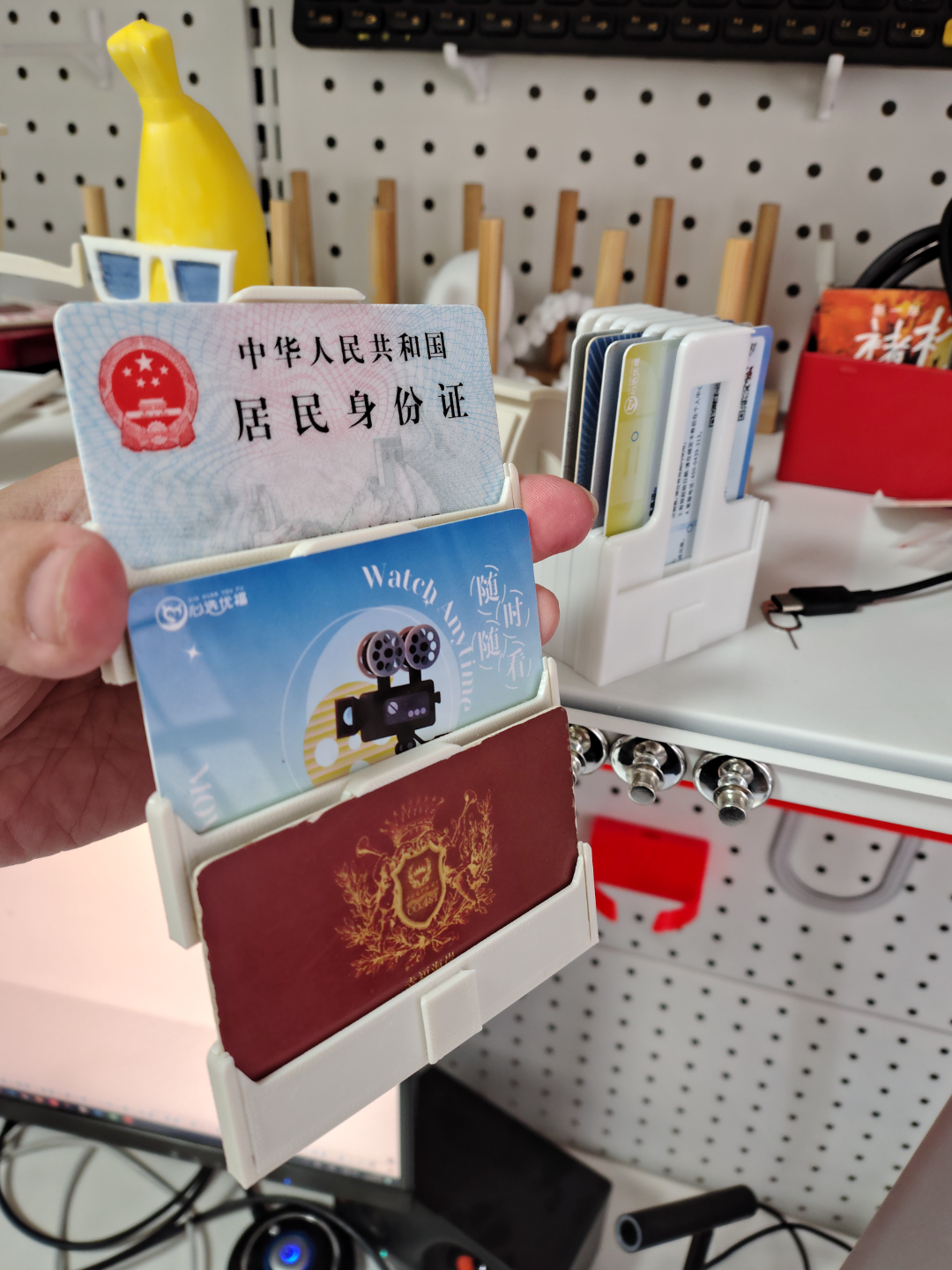 Miniatura 5 do modelo 3D 可以伸缩的身份证件收纳器（可以无限扩展）
