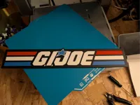 GI Joe Wall Plaque NO AMS