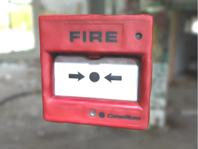 Réplique décorative de détecteur d'alarme incendie