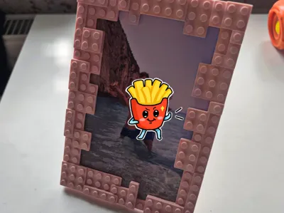 10x15 LEGOs-Style Photo Frame