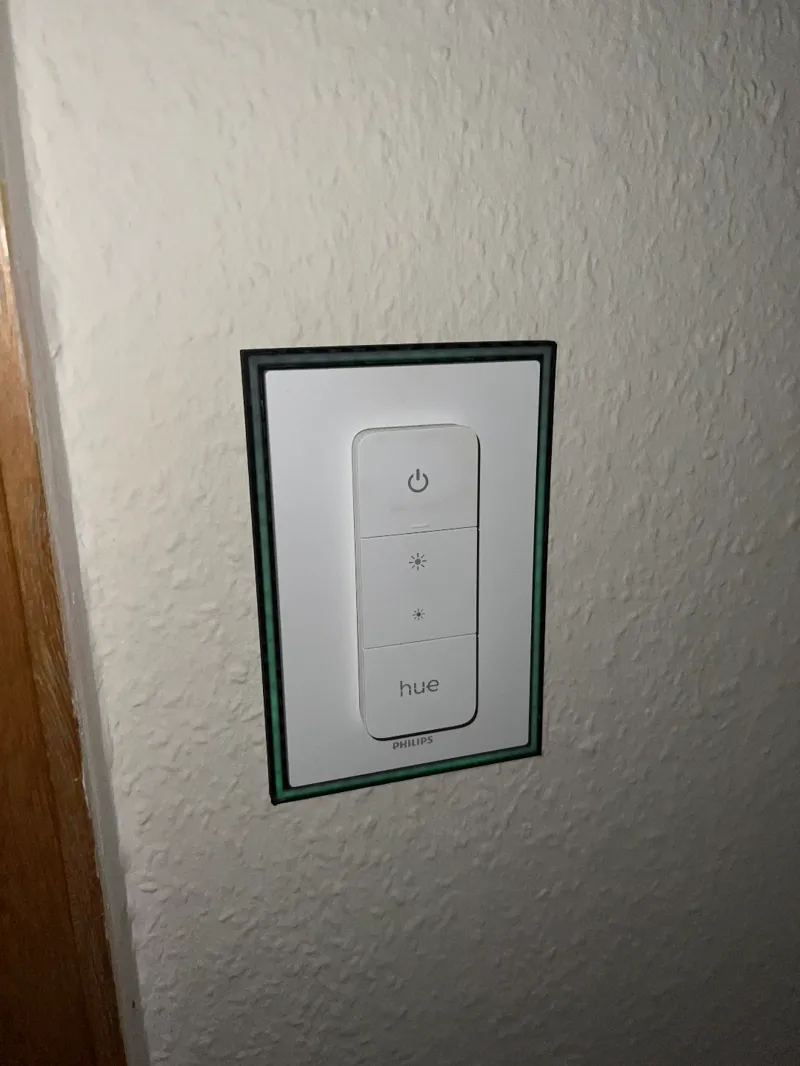 Philips Hue Dimmschalter mit Glow Filament Filament