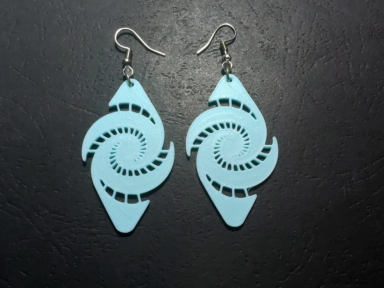 Spiral of Becoming Earrings view 2