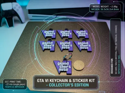 GTA IV Keychain No AMS 2.88gr!!