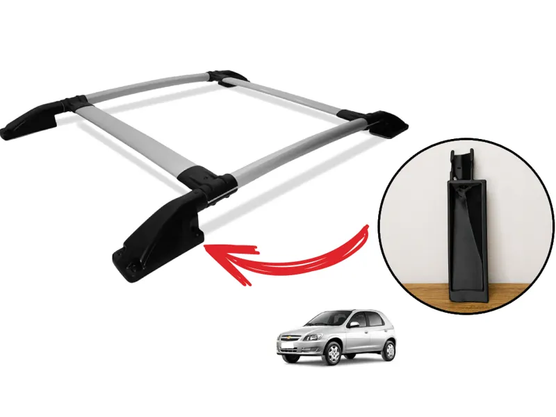 Chevrolet Celta (Old Model) Roof Rack Trim
