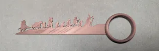 Lord of the Rings Bookmark Fine detail 0.2