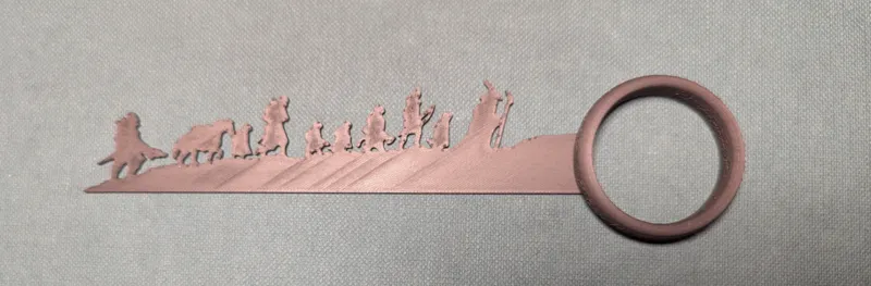 Lord of the Rings Bookmark Fine detail 0.2
