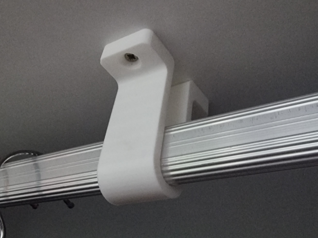 Central Closet Rod Support – Anti-Sag Bracket
