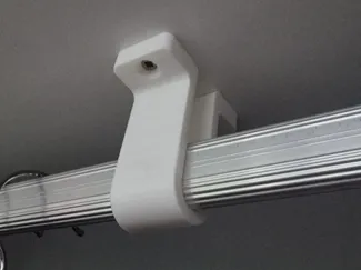 Central Closet Rod Support – Anti-Sag Bracket