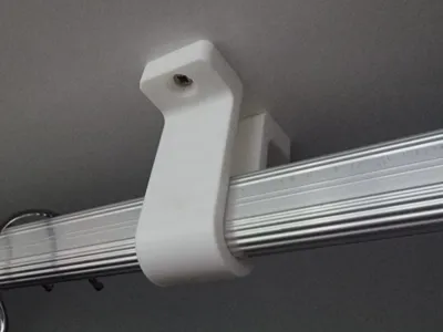 Central Closet Rod Support – Anti-Sag Bracket
