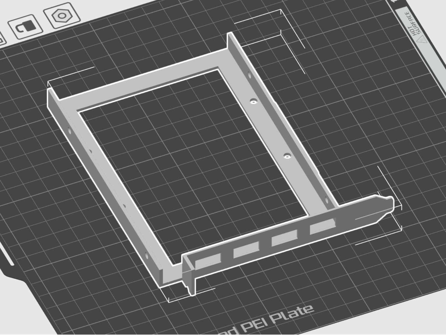 HDD Mount for PCI-32 Slot