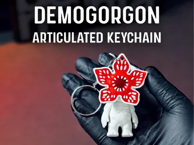 Demogorgon Stranger Things Articulated Keychain