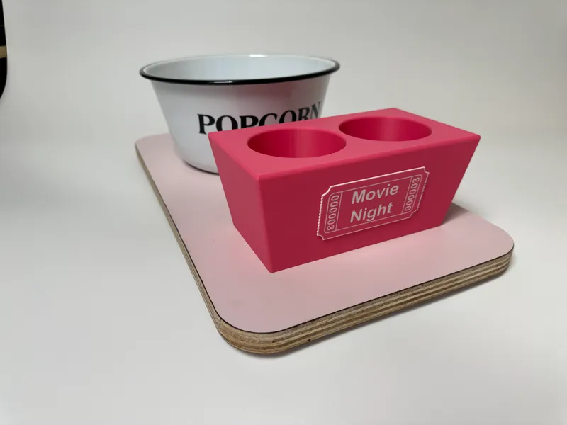 Snack Tray Cup Holder