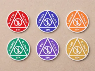 Fichas AA relieve