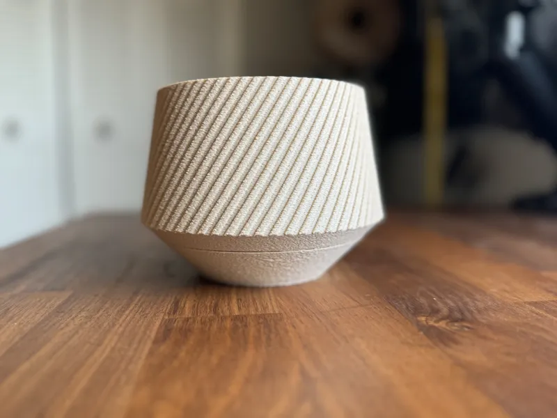 Modern Plant Pot with Drip Tray