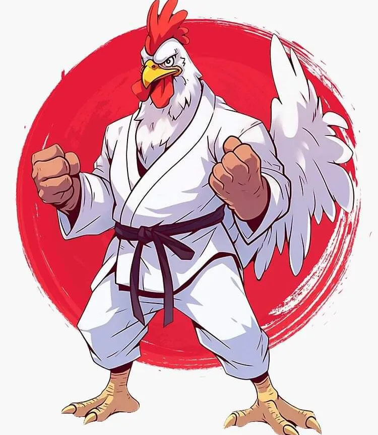 MMA Rooster- Hueforge