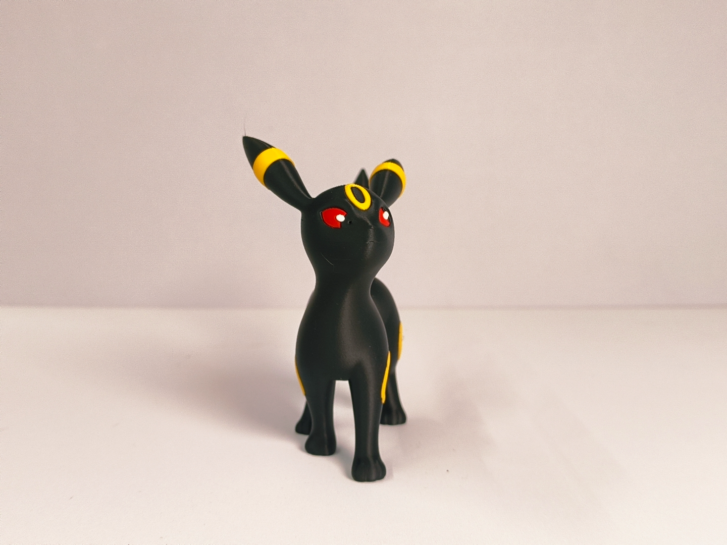 宝可梦 第二世代 #0197 月亮伊布(Umbreon) 多色模型