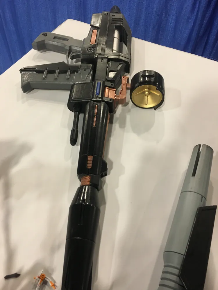 Pg Rx 78 Beam Riffle RX-78-2 PG Unleashed Cosplay Beam Rifle - Free 3D Print Model - MakerWorld