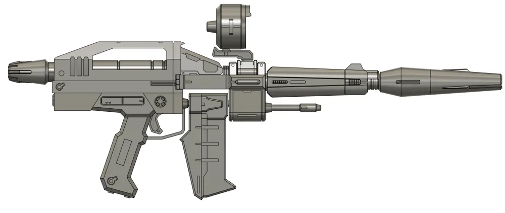 Pg Rx 78 Beam Riffle RX-78-2 PG Unleashed Cosplay Beam Rifle - Free 3D Print Model - MakerWorld