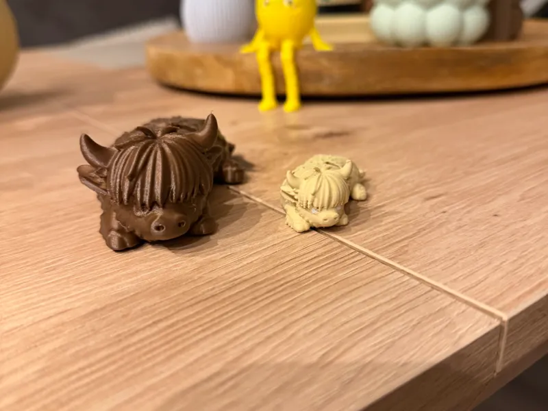 Flexi Highland Cow – Cute & Articulated