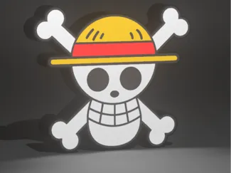 Lampbox One piece Luffy