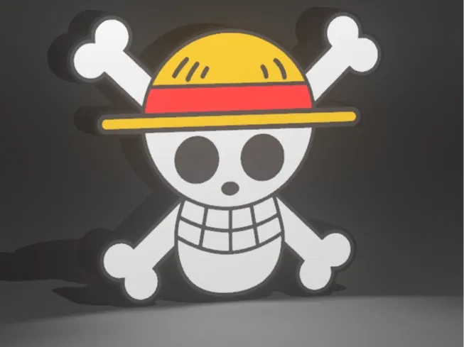 Lampbox One piece Luffy