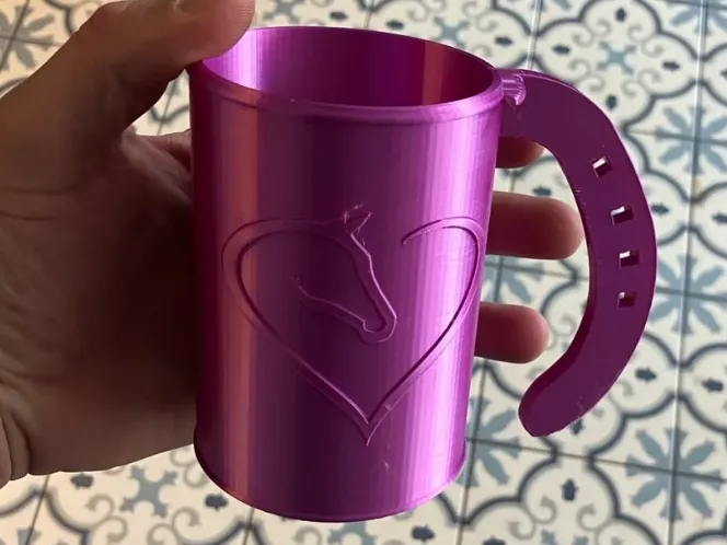 horse shoe mug
