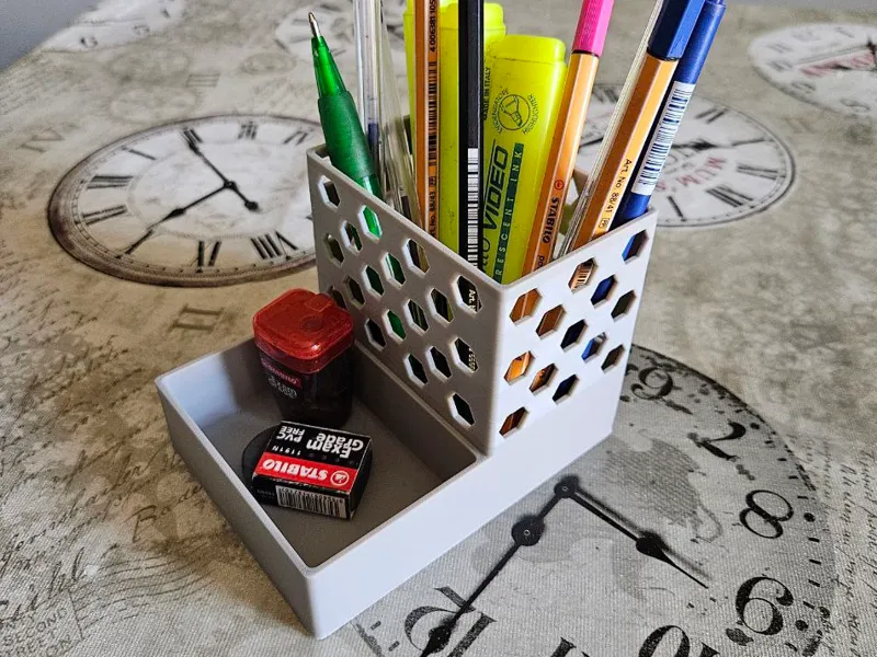 Duo Organizer Pen Holder